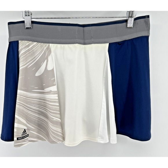 adidas Pants - Stella McCartney Adidas Barricade Tennis Skort Women's Size M White Blue Gray